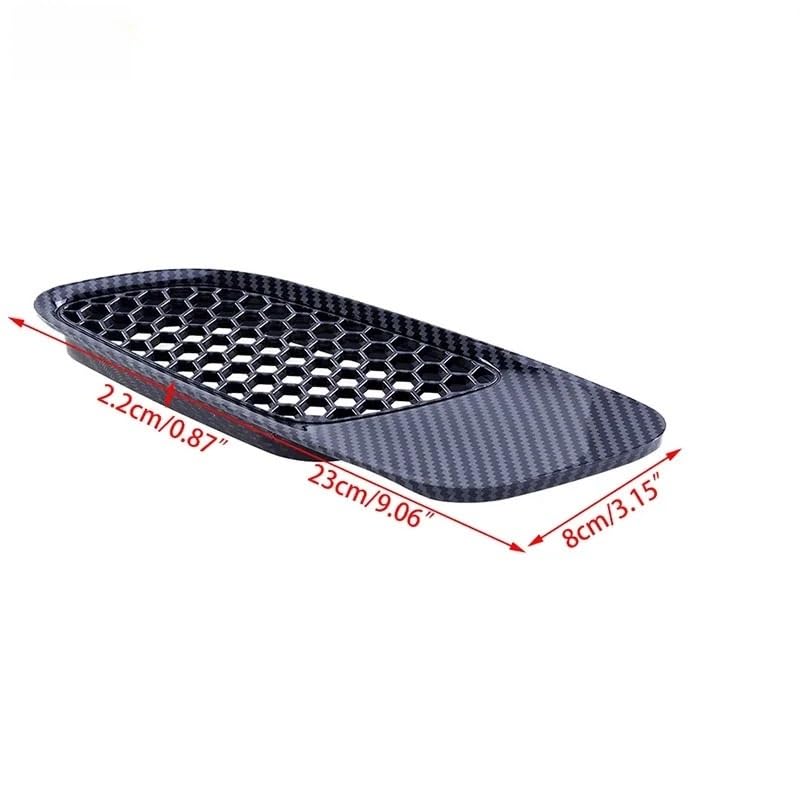 Écope de capot en ABS carbone pour BMW Série 3 E90 E91 E92 E93 2007-2013
