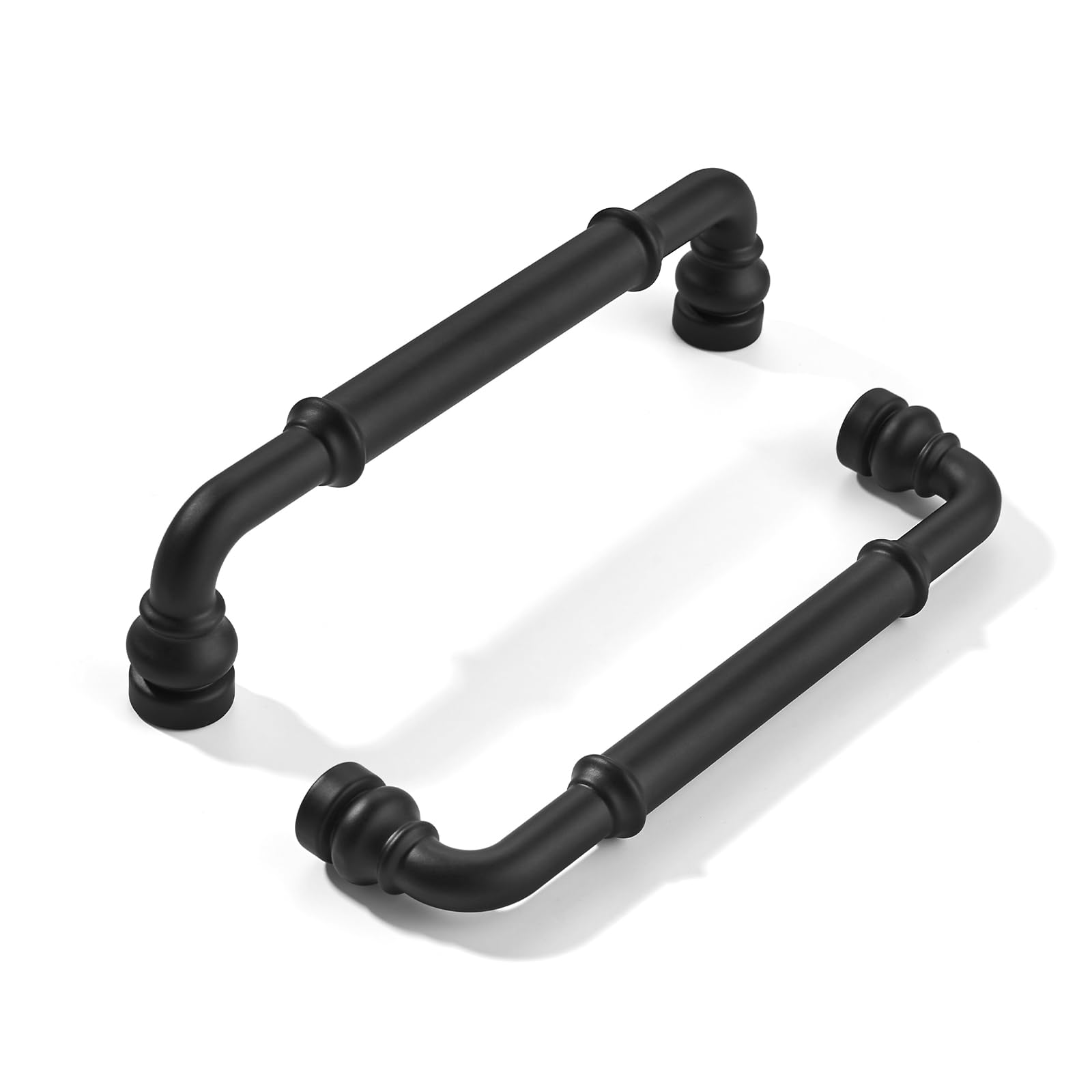 KHTUMEWARE-HD435 Matte Black Cabinet Pulls CTC 5 in (128 mm) 10-Pack