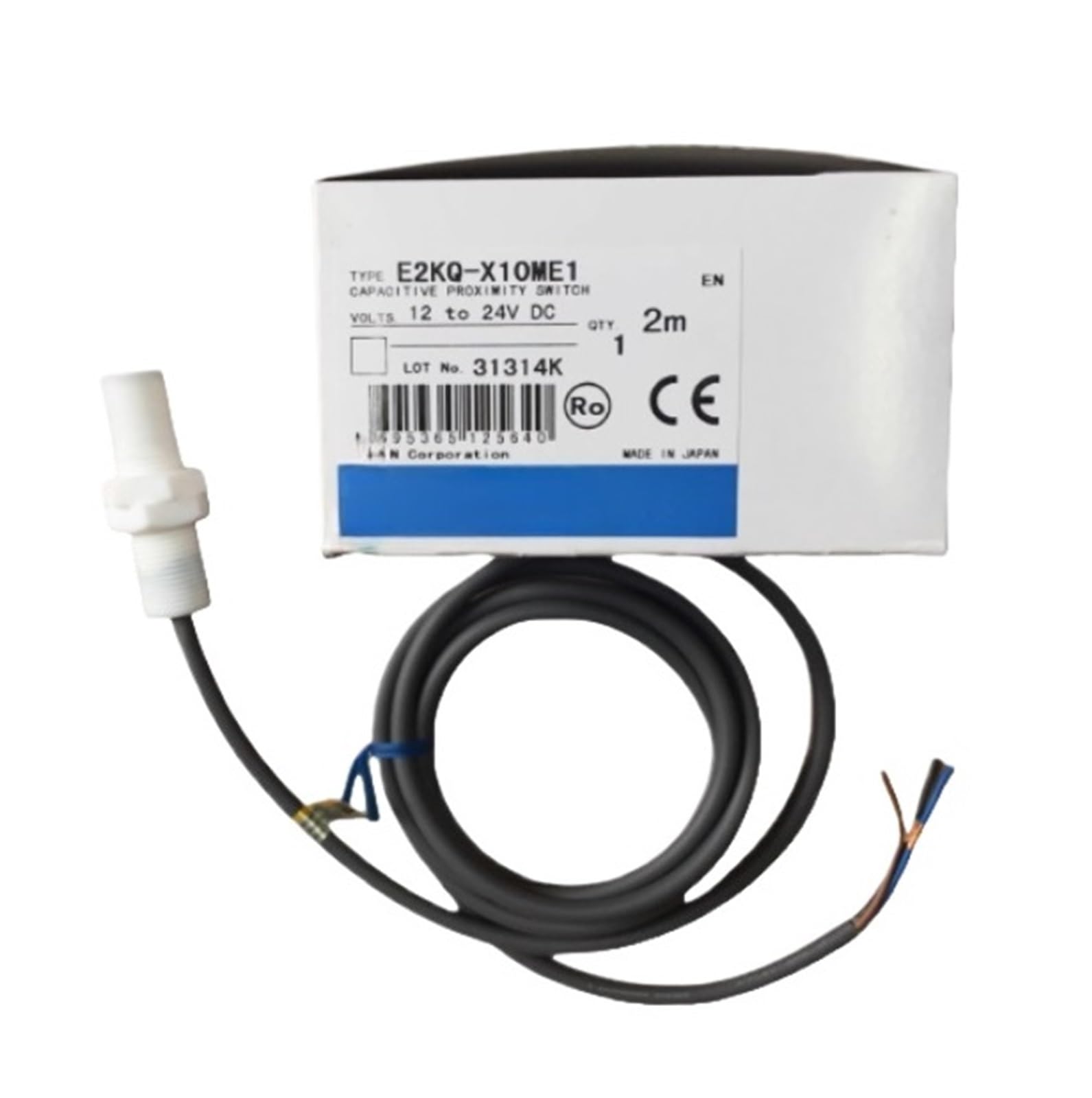 Détecteur de proximité E2KQ-X10ME1 capacitif M30 non blindé
