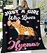 Couverture Hyenas – Cadeau pour filles – Couverture polaire en peluche – Cadeau significatif pour la famille