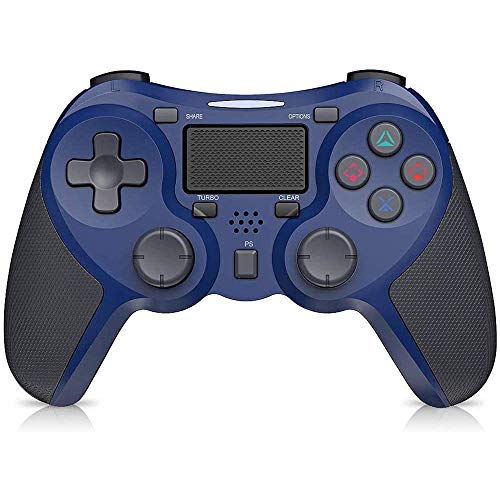 Wireless Controller for PS4, STOGA Remote Gamepad for Playstation 4 Wireless Pro Gaming Controller with Dualshock (Blue)
