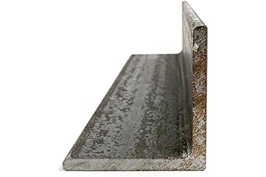 OnlineMetals Unpolished Steel Angle Iron: Durable and Versatile