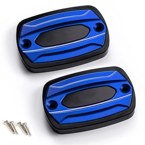 Cubierta de tanque de aceite de frenos delantero azul para moto Yamaha TMAX 500 y 530 SX DX