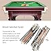6Pcs Billiard Table FAL, Ser Pool, Heavy Duty Billiard Table Supply with Height and Length, ze