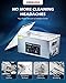 CREWORKS Ultrasonic Cleaner with Heater and Timer, 480W 22L Professional Ultrasonic Cleaning Machine, 5.8 gal Stainless Steel Cleaner with Knobs for Tool Jewelry Watch Glasses and More