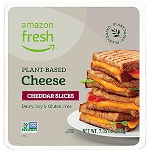 Amazon Fresh, Plant Based Cheddar S...