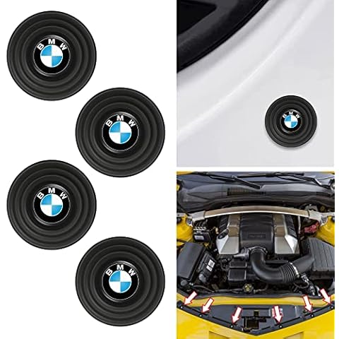 Car Shock Absorber for BMW 1 3 5 6 Serie X1 X3 X7 X5 X6 Z4 7 M, Car Door Shock Absorbing Gasket, Door Shock-absorbing Gasket, PVC Door Edge Guards Trim Molding Protectors for Car Accessories Cover