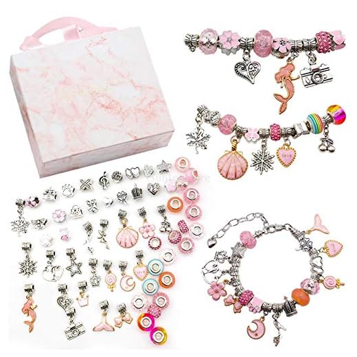 Colcolo Kit De Fazer Pulseiras De Berloques Faça Você Mesmo Para Adolescentes 4.5 X 4.72X 1.97 Inch Não Se Aplica