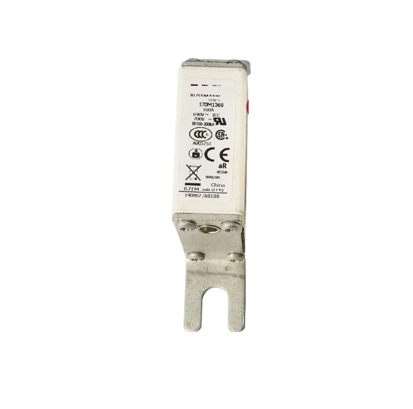 YVDSZNMQ Fuse 170M1369 170M1319 160A 690V 700V Fuse(Size:170M1369 with Indicator)
