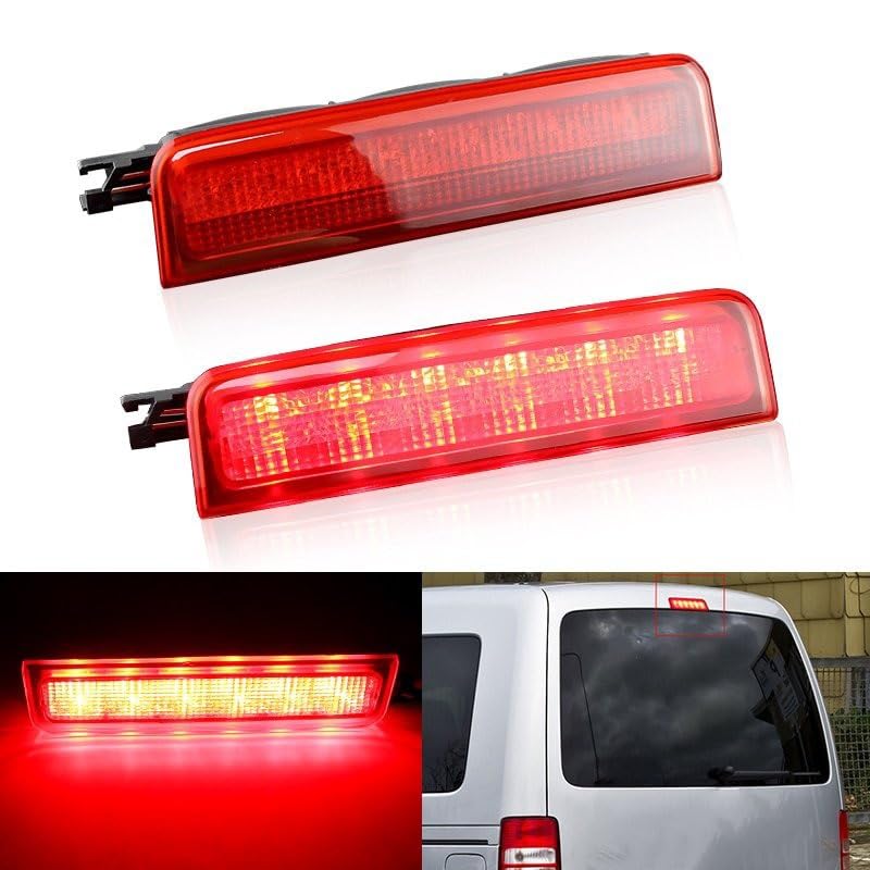Troisième Feu Stop Pour VW Caddy 3 (2004-2015) - Référence 2K0945087A - Feu Arrière Haut Central - Remplacement Direct - 3