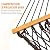 Lazy Daze Hammocks Double Rope Hammock, 2 Person Traditional Outdoor Hand Woven Cotton Rope Hammock with Spreader Bar, Chains, Tree Straps for Patio Yard - Max 450 Lbs, Dark Brown