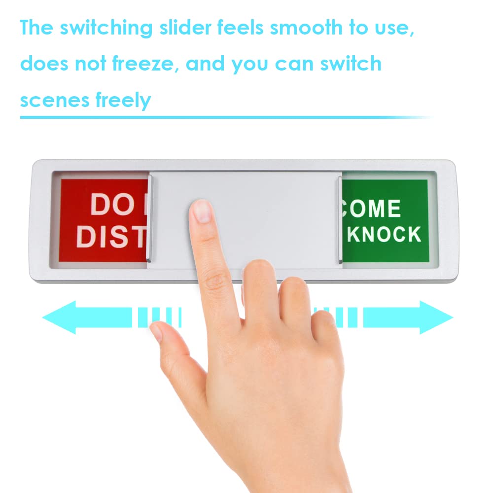 Sign Slider Indicator Snapklik.com : 7 X 2 Inch Do Not Disturb Sign, Slider Door Indicator ...