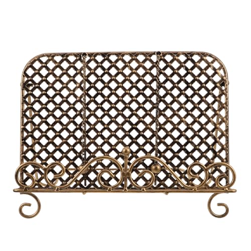 Soporte metálico para libros de cocina LABRIMP ajustable de 32 cm para recetas