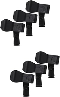VICASKY Clipe De Microfone Portátil 6 Peças Microfone Com Fio Microfones Sem Fio Clipe De Microfone Universal Suporte De Microfone Braçadeiras De Plástico Suportes De Microfone