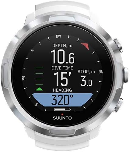 Suunto D5 WHITE WITH USB CABLE & POD PKG