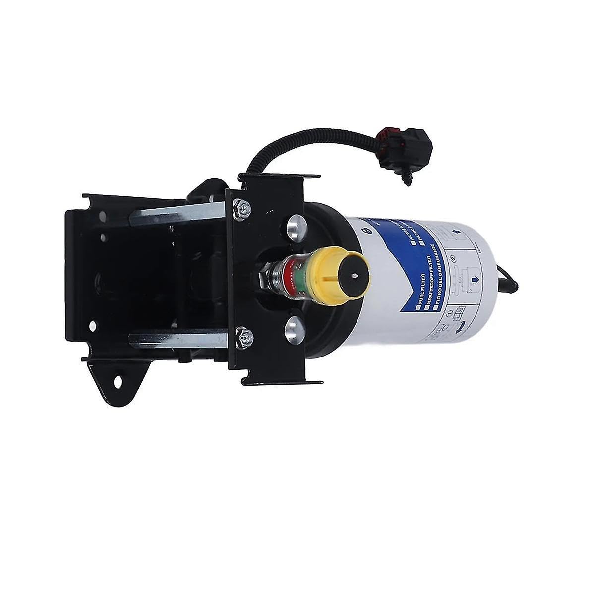 Filtro de combustible Conjunto de filtro de combustible diesel compatible con Transit 2.2 2.4 3.2 MK7 Diesel 2006-2014, reemplazo para 6C11 9176 AB 1685861 6C119155BE 1685716
