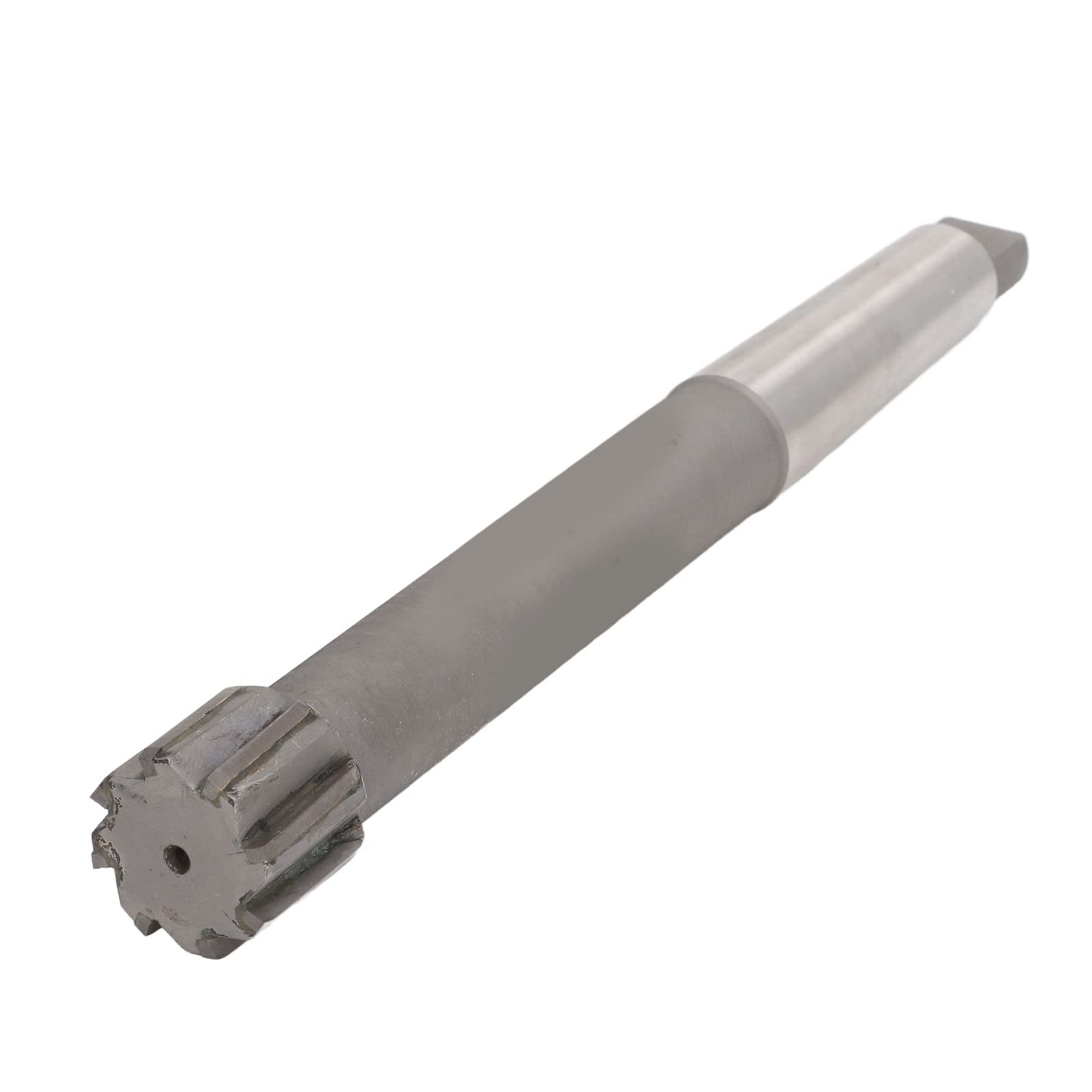 Respicefinem Carbide Fluted Reamer 33×4×4 Fluted Carbide Reamer Taper Shank Lathe Reamer Metal Drilling Reamer 40mm Lathe Reamer Metal Drilling and Reaming Tools