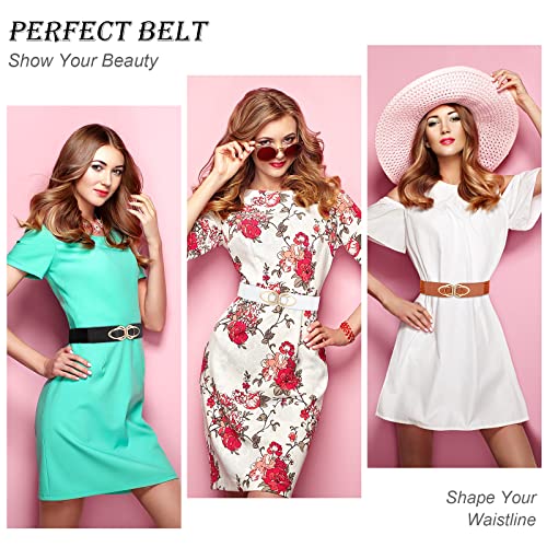 XiYee 3 Pezzi Cinture Elastica Cinture Vintage