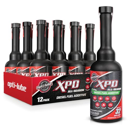 Opti-Lube XPD All-Season Diesel Fuel Additive - Long Neck 8oz Bottles (12 Pack Case)