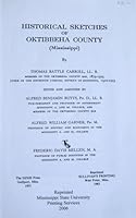 Historical Sketches of Oktibbeha County (Mississippi) B007OQGAQG Book Cover