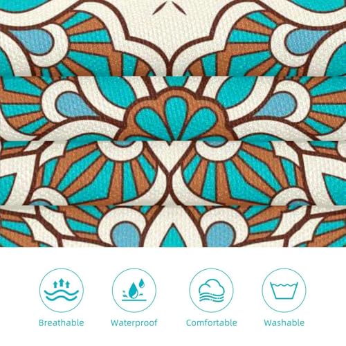 Tablier de cuisine pour restaurant et bistrot avec motif mandala - 3