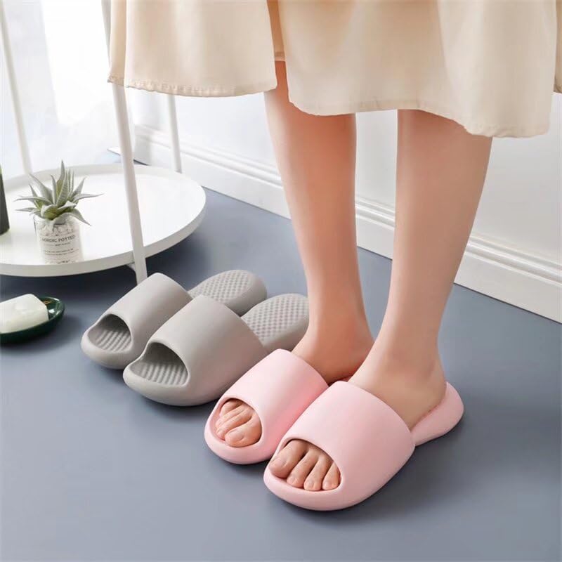 Mens Womens Anti Slip Lightweight Indoor Slippers for Bedroom Bathroom4
