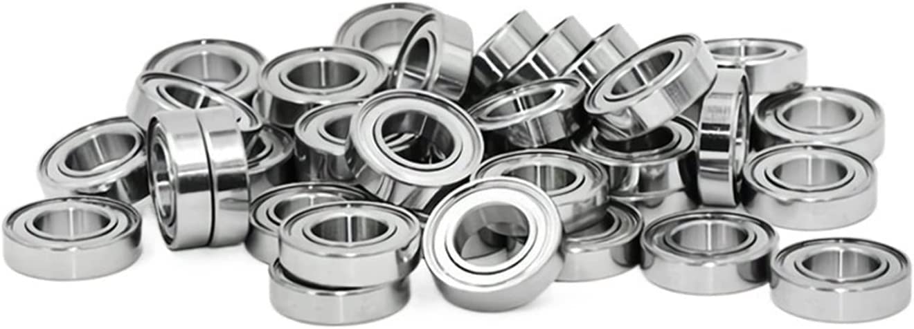 HYUJNAFZR 10Pcs SMR85ZZ CB Air Bearing 5x8x2.5mm ABEC-7 Stainless Steel Hybrid Ceramic Bearing Ocean Fishing Reels MR85