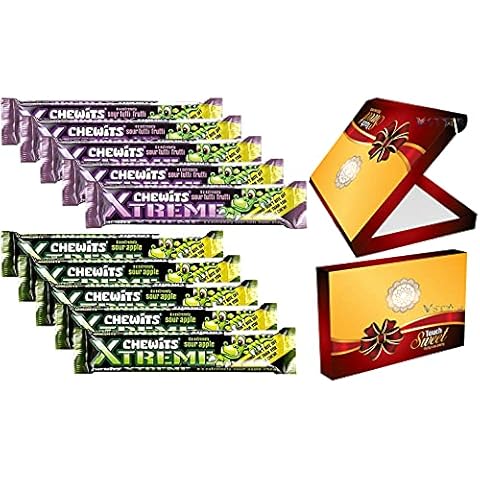 Chewits Xtreme Kauspielzeug mit Fruchtgeschmack, saurer Apfel Cover