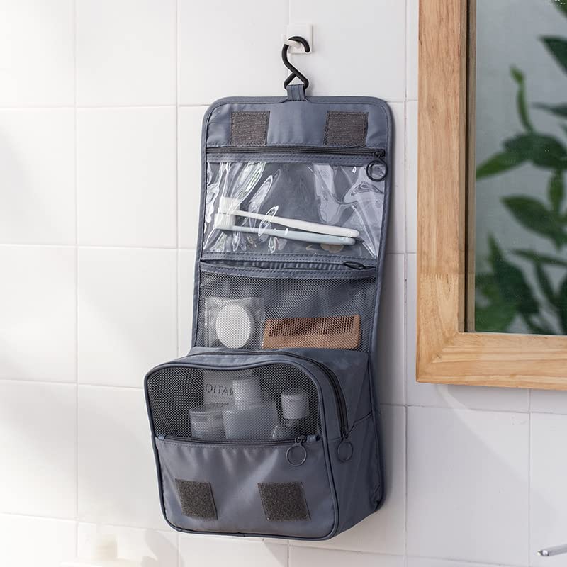 Image of Packing Cubes for Suitcase, Toifucos 10pcs /Set Travel Packing Cubes Travel Luggage Packing Organizers Waterproof Travel Compression Suitcase Bag Travel Essential Bag (Grey), S