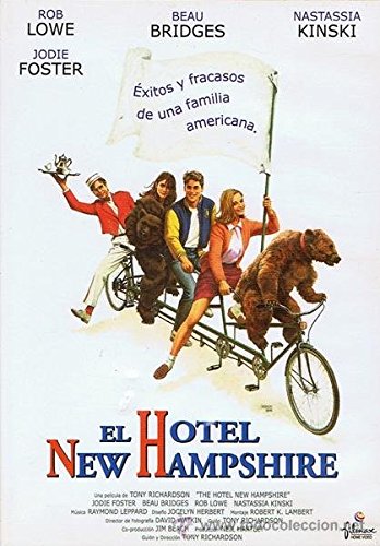 Edicion fisica premium de The Hotel New Hampshire obra cumbre con acabado de alta calidad