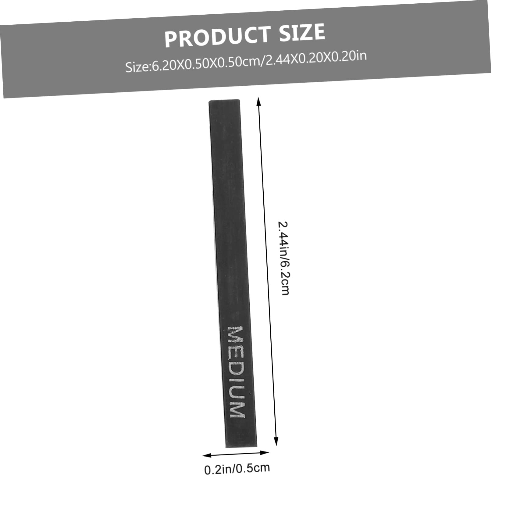 HOODANCOS 6pcs Sketching Carbon Sticks Charcoal Sticks for Drawing Rods for Artists Students and Office Workers