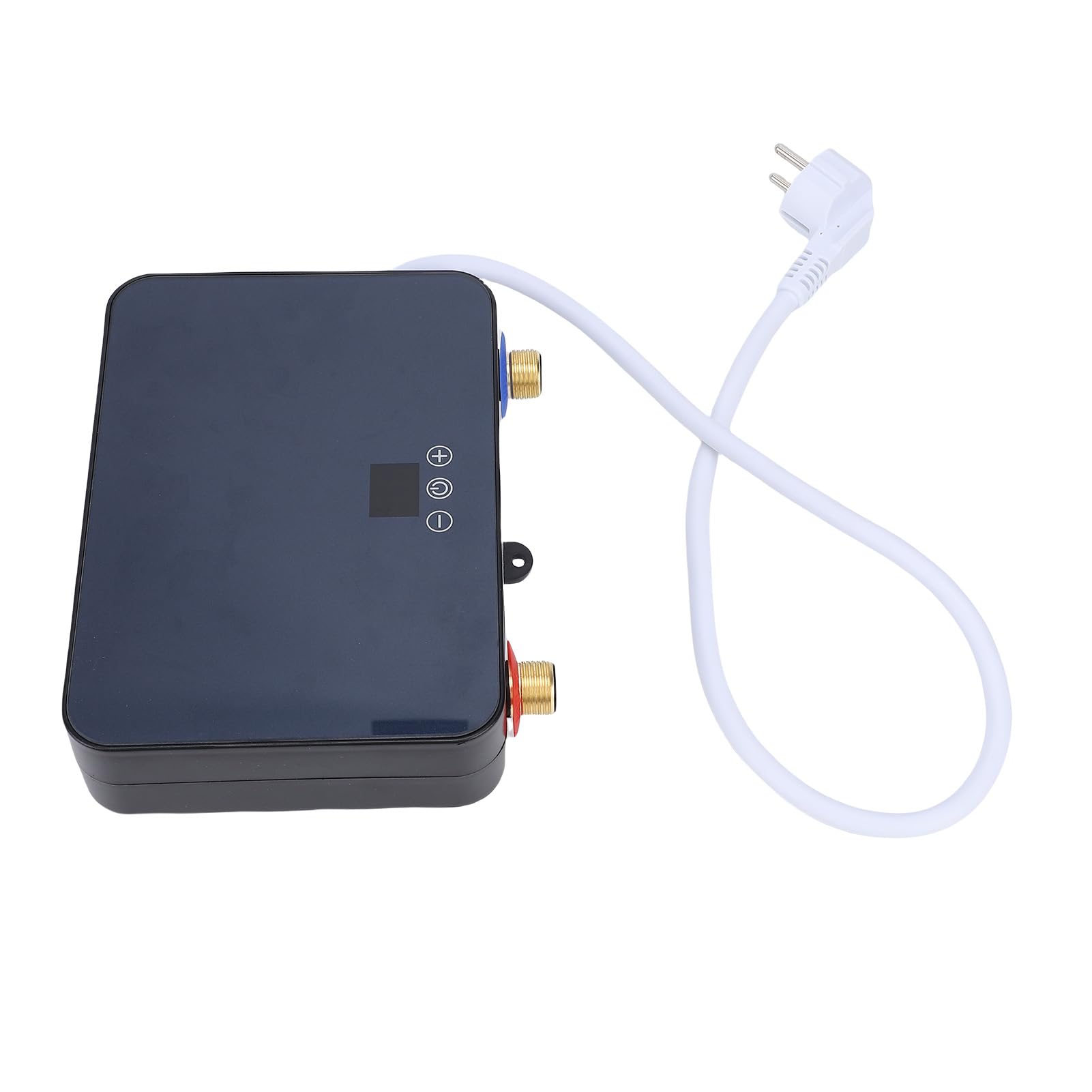 Calentador de Agua Eléctrico sin Tanque, Pantalla Digital Autoajustable Eficiente de 6000W para Agua Fría y Caliente Instantánea Debajo del Fregadero