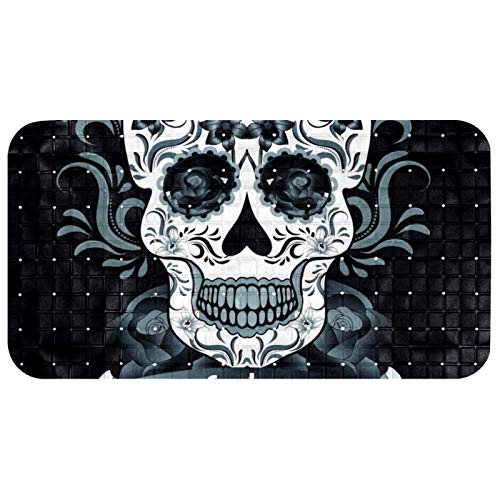 Tapis de douche anti-eau stagnante avec perforations 35x67 cm