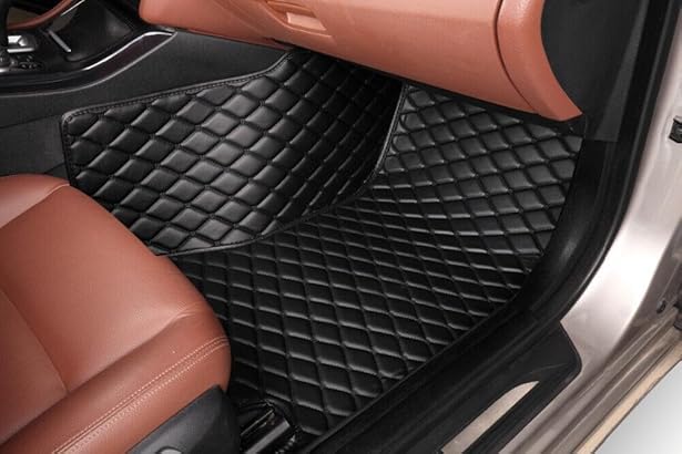 Image of 7D Car Foot Mat for Jeep Wrangler Rubicon | Full Black