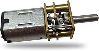 GRASAKY Geared Speed Mini Dc Tiny Motor Kit Encoder Spinning Art High Torque Dc Electric Geared Motor GA12-N20 3V6V12V Torque Electric (Size : 300rpm, Color : 3V)