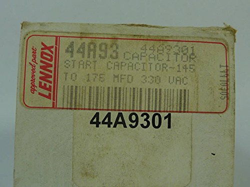 Lennox 44A93 - Start Capacitor 145-175 MFD 330 VAC
