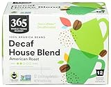 365 by Whole Foods Market, Decaf House Blend Coffee Pods, American Roast, 12 Count