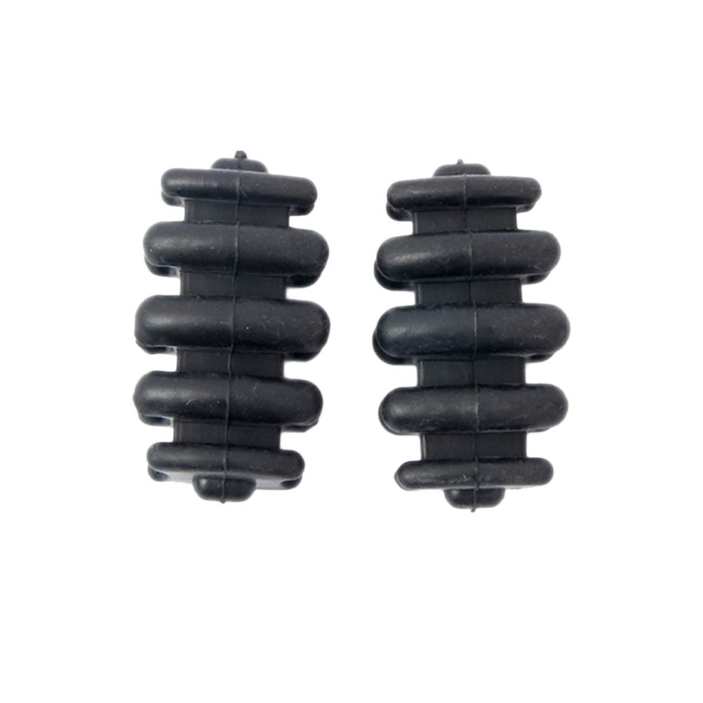 Stabilizzatore Per Arco Compound - Coppia Di Accessori Antivibranti In Gomma, Nero