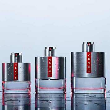 Prada Luna Rossa Eau de Toilette Spray for Men, 3.4 Ounce (Packaging may vary)