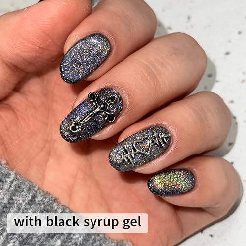 Esmalte de gel holográfico magnético para uñas 15ml miniatura 4