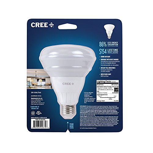 Cree Bbr30-06500Flf-12De26-4U100 65W Equivalent Daylight Br30 Led Flood Light Bulb #TOP2