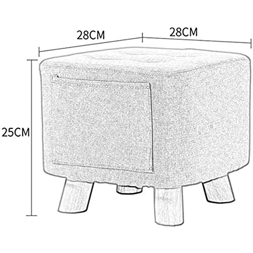 Banc ottoman de rangement coffre en bois massif gain de place