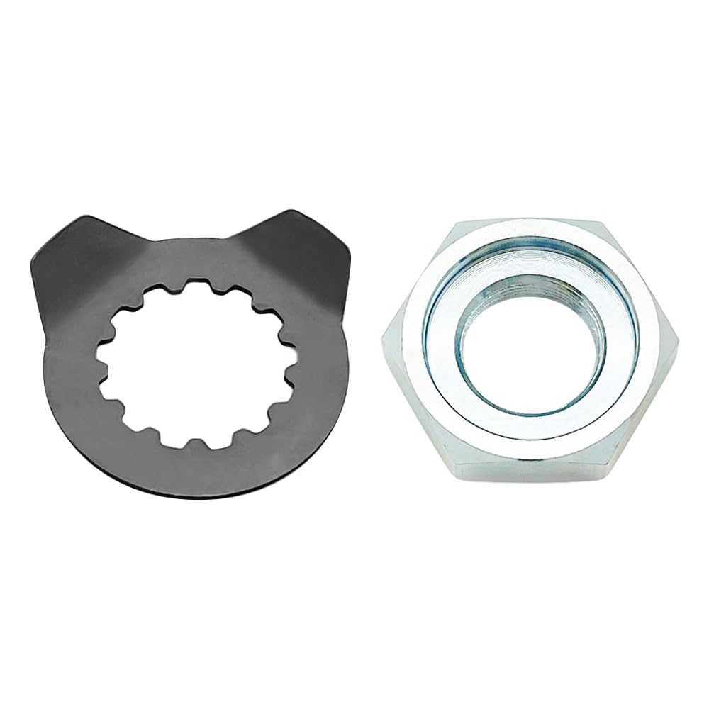Écrou et rondelle de pignon avant pour Yama-ha Raptor 660 YFM660R 2001-2005 90215-21256-00 90179-18020-00 152-17463-00-00