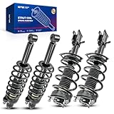 KAX Front Rear Struts for Avenger 2008-2014 2.7L/3.6L, Chrysler 200 2011-2013 2.4L, 2007-2010 Sebring 2.7L/3.5L Quick Shocks Complete Assembly with Coil Spring Set of 4, Replace 271131 271130 171126