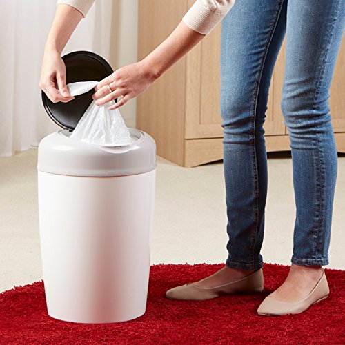 image for Tommee Tippee Simplee Diaper Pail Refill Cartridge Cassette – 4 Pack