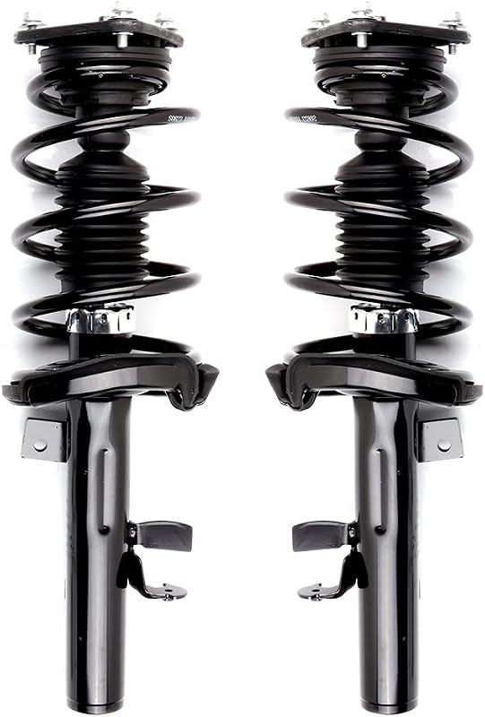 Conjunto de amortecedores dianteiros com molas OCPTY para Ford Focus L4 2.0L 2012-2013 – Par