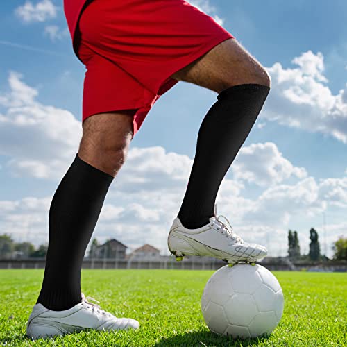 Jiuguva 20 Pairs Softball Socks Compression Football Baseball Athletic Soccer Socks for Women Men Adult Youth4