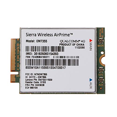 Ontracker EM7355 Gobi5000 4G LTE WWAN Card 04W3801 For Lenovo X240 W540 T440P T431S