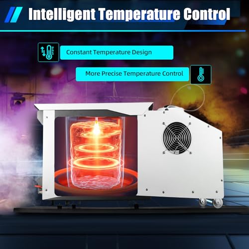 Máquina de humo bajo WoopJeem 3000W 110V con control remoto miniatura 4