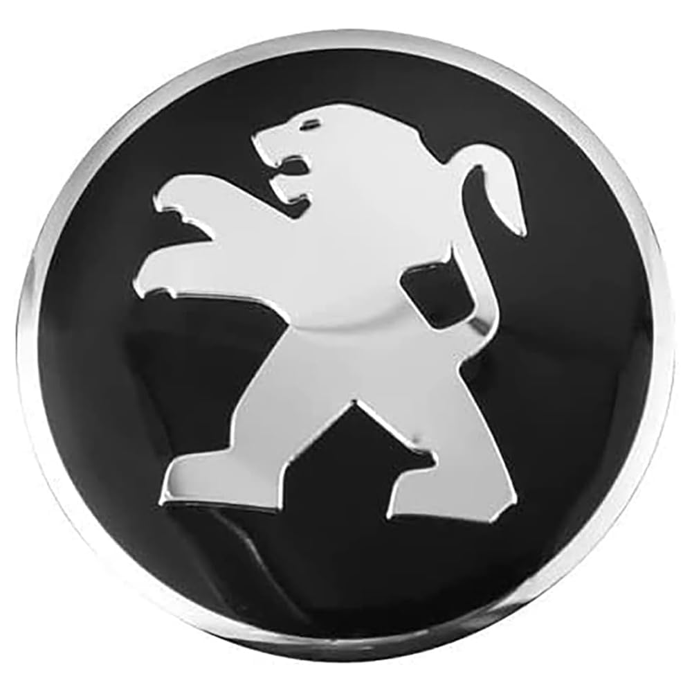 Chapeau de centre de jante Peugeot 56mm cache-moyeu de roue alu pour 208 307 308